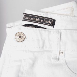 Ambercrombie & Fitch white jeans
